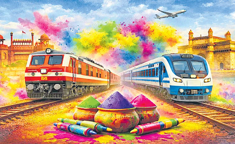 flight bookings for Holi week 2026 have jumped by 70 to 75 percent growth
