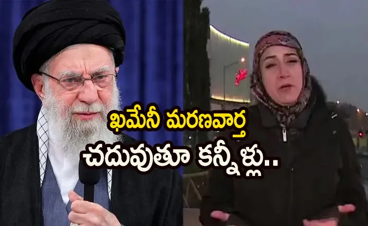 TV Anchor Breaks Down Announcing Death Of Iran Supreme Leader