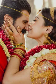 vijay rahmika fans conducted annadanam at temple after wedding4