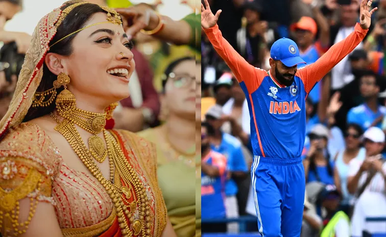 tollywood actress rashmika mandanna post breaks Virat Kohli Record