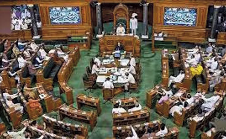 lok sabha fails to take up resolution amid opposition protests over west asia debate
