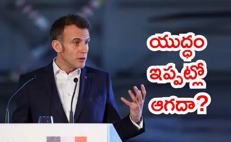 Iran War Unlikely to End Soon Could Drag On for Weeks French President Macron