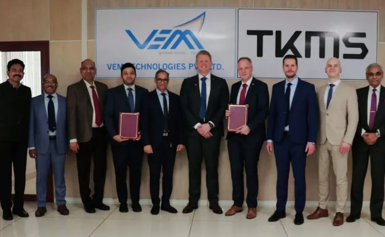 VEM and TKMS sign Teaming Agreement for joint torpedo production
