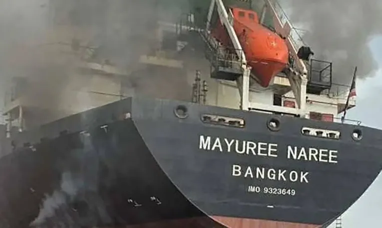 Iran Attacks Ship Heading to India1