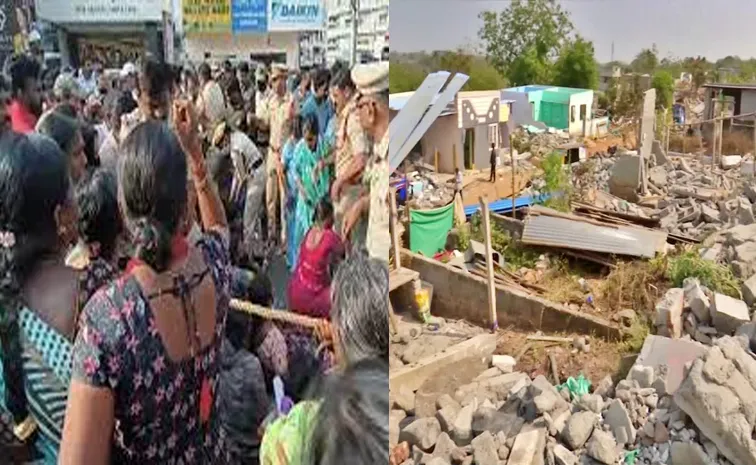 Govt Given Indiramma House To khammam velugumatla People