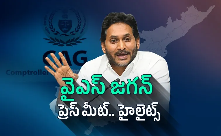 YS Jagan to Hold Press Meet Today on AP Political Updates