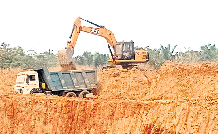 Sakshi special report on clay quarry excavations