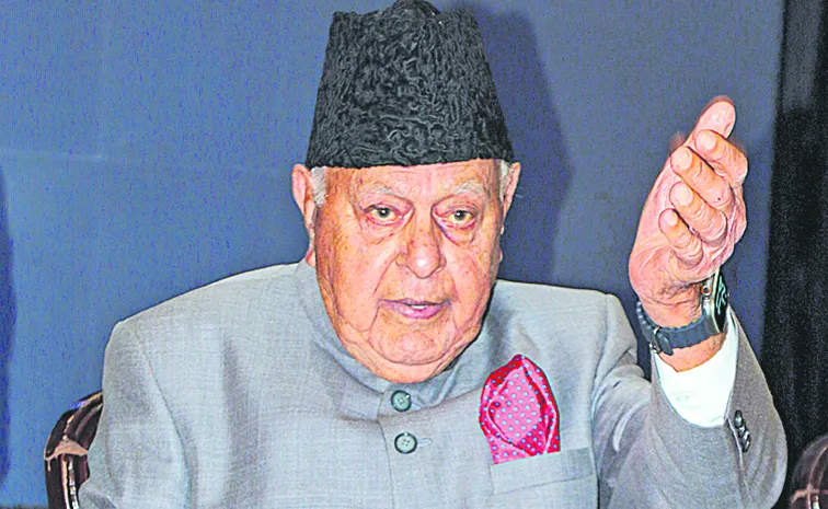 Assassination attempt on Farooq Abdullah