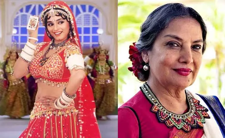 Actress Shabana Azmi Slams Item Songs and their Lyrics