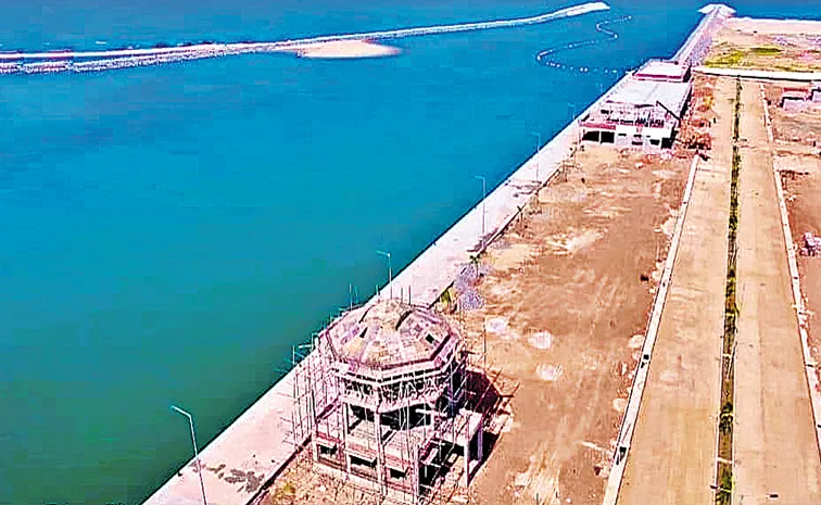 Chandrababu Naidu government has not made Juvvaladinne Harbor accessible