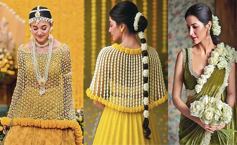 పువ్వులే డ్రెస్సులు!