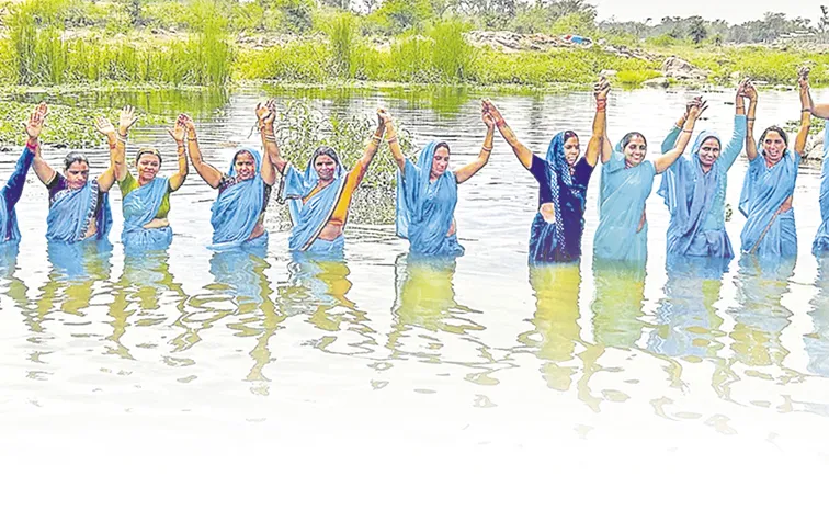 నదులకు లాలపోసే తల్లులు!