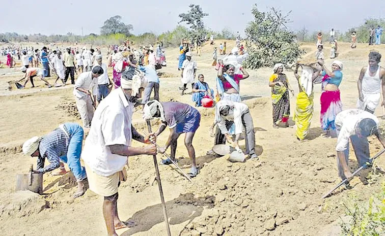 AP Guaranteed Employment Workers Not Paid for Months in Chandrababu