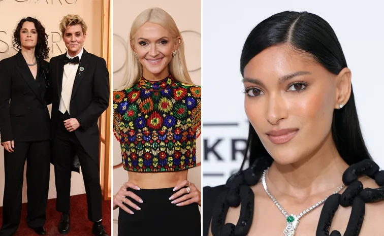 ఆస్కార్ రెడ్ కార్పెట్‌పై మెరిసిన భారతీయ డిజైనర్‌ వేర్‌లు, ఆభరణాలు..!