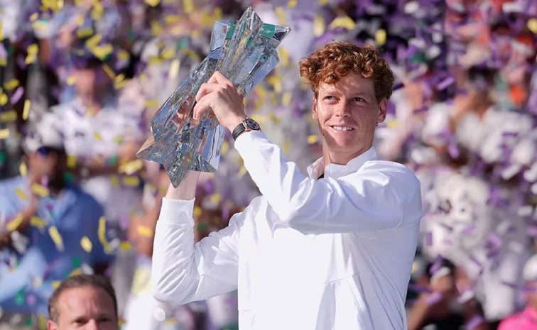 మెద్వదెవ్‌ను దెబ్బకొట్టిన సిన్నర్‌