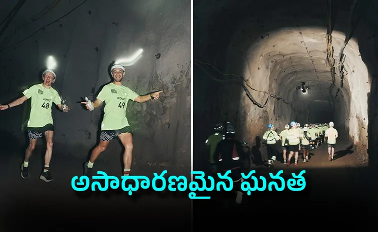 మూడువేల అడుగుల లోతుల భూగర్భంలో మారథాన్‌..! 18 దేశాలు..