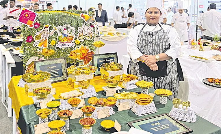 telangana chef divya sarika wins 5 gold medals in culinary olympiad9