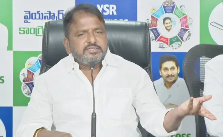 రైతు సమస్యలపై చంద్రబాబు సర్కార్‌ స్పందించాలి: సాకే శైలజానాథ్‌