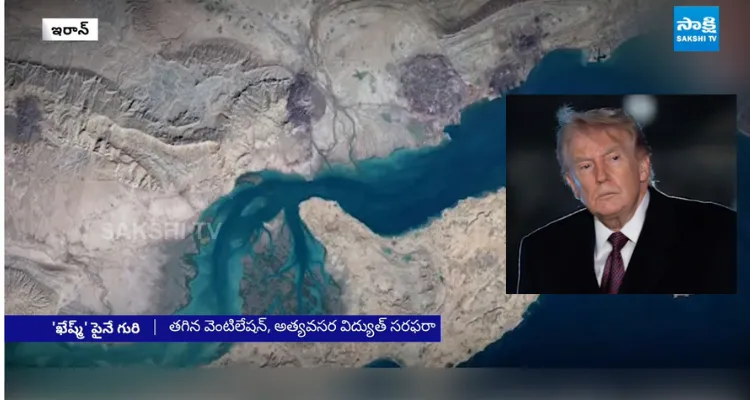 హర్మాజ్ జలసంధి ఆక్రమణ కోసం ట్రంప్ భారీ వ్యహం