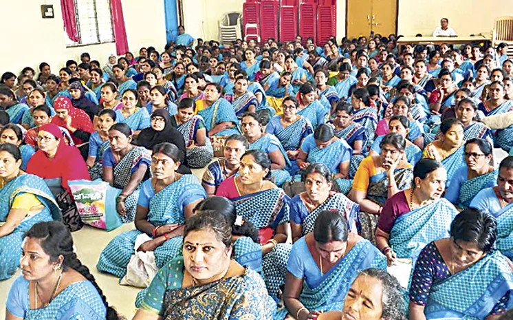 AP Anganwadi Workers Protest: Andhra Pradesh