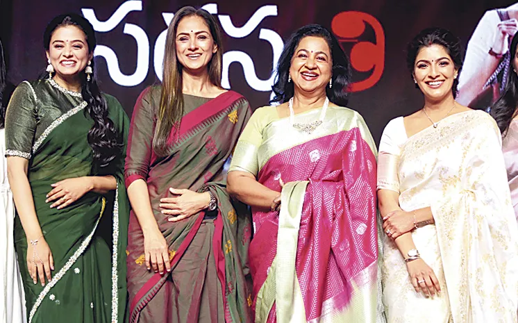 Actress Radhika Sarathkumar Speech at Saraswathi Pre Release Event