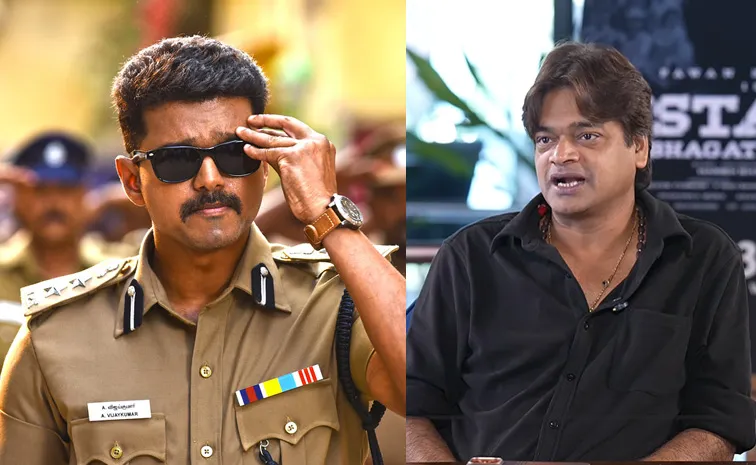 Harish Shankar Reacts Theri Remake Rumours Latest