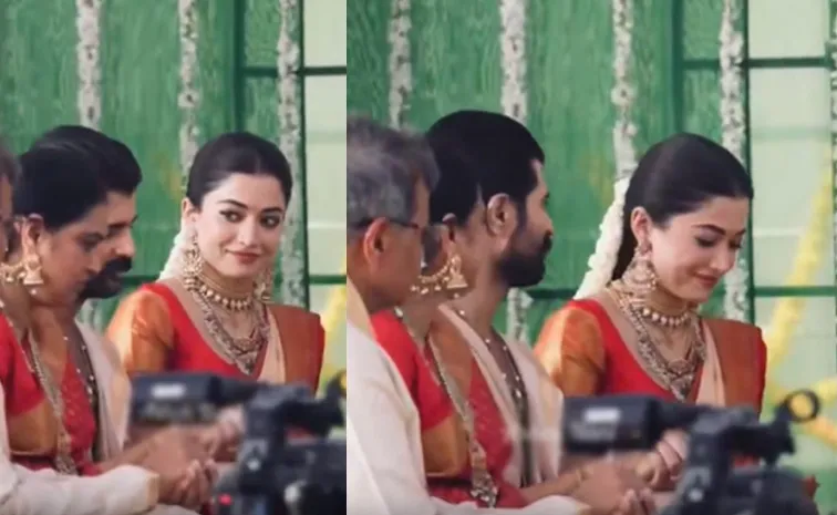 Rashmika And Vijay Devarakonda Cute Video Latest
