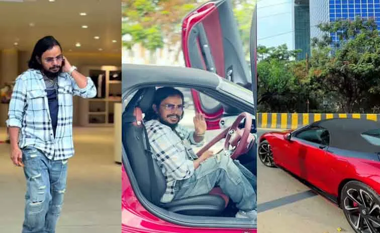 స్పోర్ట్స్‌ కారులో సంపూర్ణేశ్‌బాబు.. వీడియో వైరల్‌