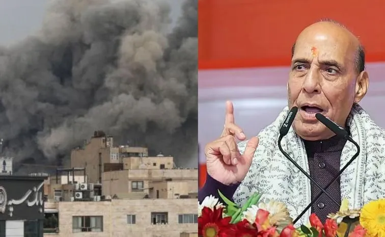  Rajnath Singh on India’s Stand on West Asia Conflict1