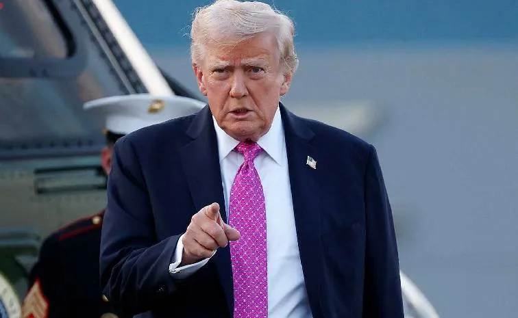 యుద్ధానికి తాత‍్కాలిక బ్రేక్‌: ట్రంప్‌ ప్రకటన