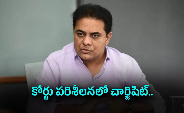 ACB Files Chargesheet in Formula E Case: KTR Named A1 Over Rs 55 Crore Irregularities
