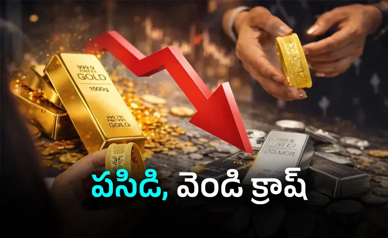 Gold Prices Crash MCX April Futures Plunge drastic down