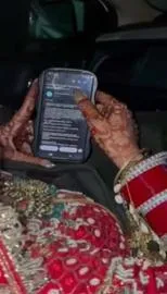 Bride applies for job on wedding day, video goes viral