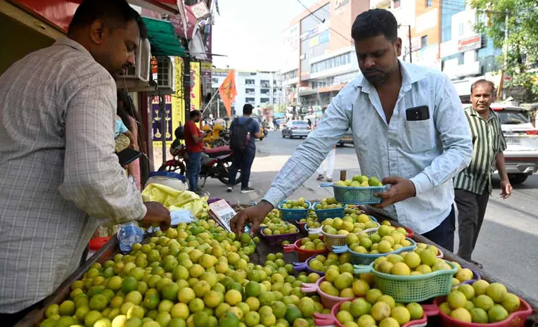 lemon prices soar shortage hyderabad markets