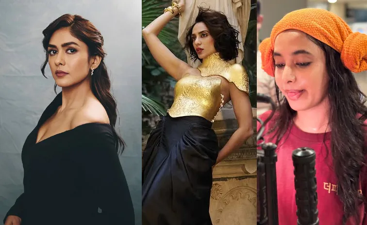 శోభిత షాకింగ్ లుక్.. మృణాల్ ఏమో ఇలా