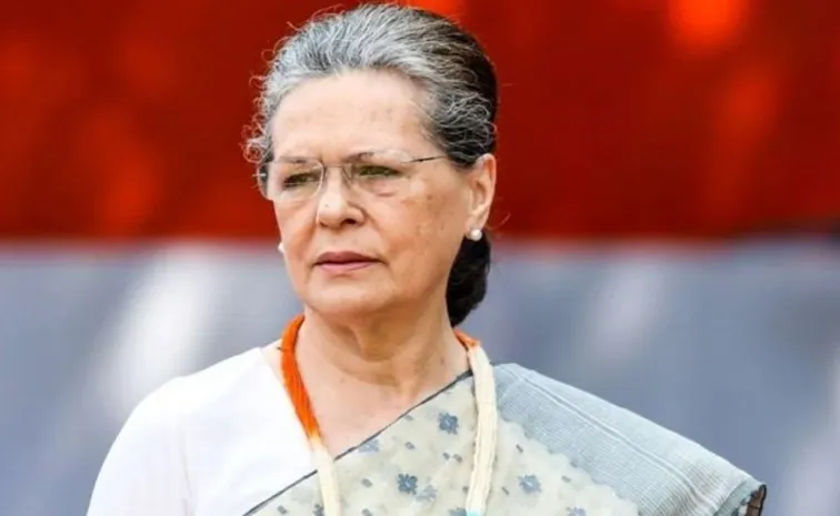 సోనియా గాంధీకి అస్వస్థత