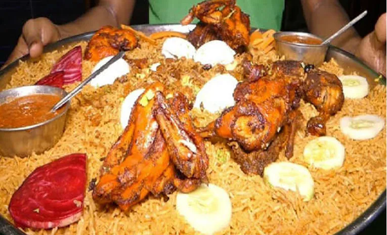 four fall ill after eating mandi biryani as rao nagar hyderabad