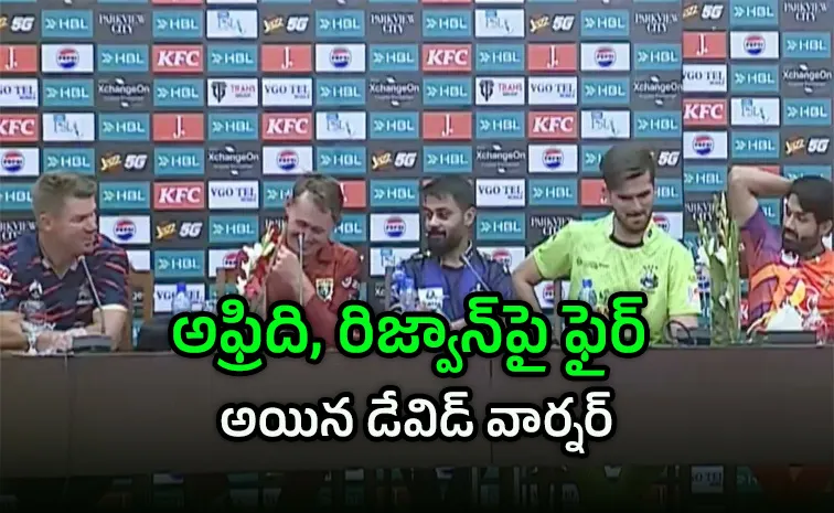 David Warner loses cool at PSL captains presser1