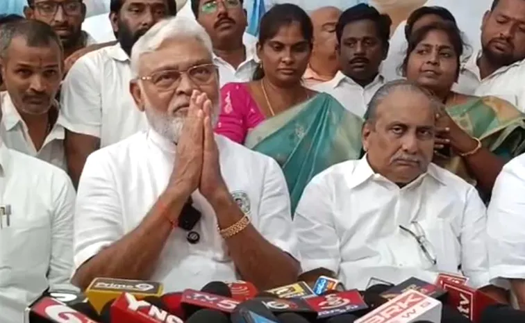 ముద్రగడను కలిసిన మాజీ మంత్రి అంబటి