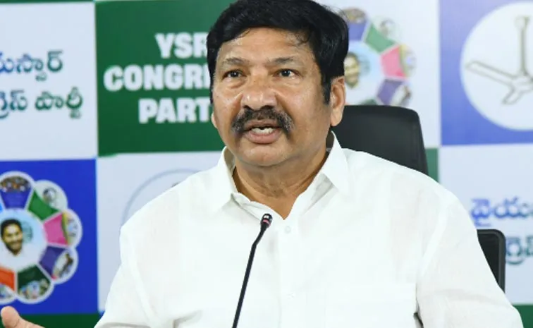 మాజీ మంత్రి జోగి రమేష్‌పై మరో అక్రమ కేసు