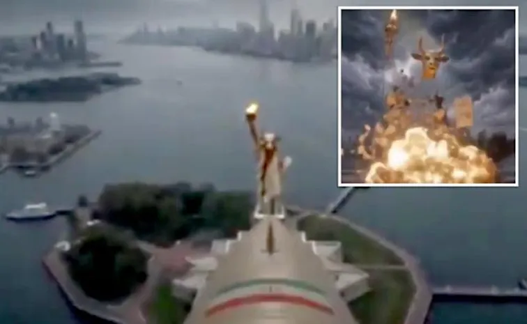 Vengeance for all: Iran shares video over Statue of Liberty