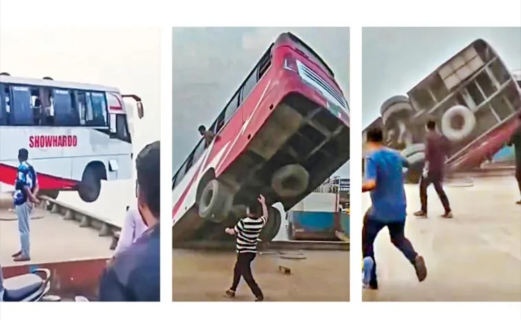 బంగ్లాలో ఘోర ప్రమాదం.. నదిలోకి దూసుకెళ్లిన బస్సు