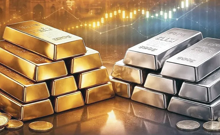 సిల్వర్‌ హిట్‌.. బంగారం ధగధగలు