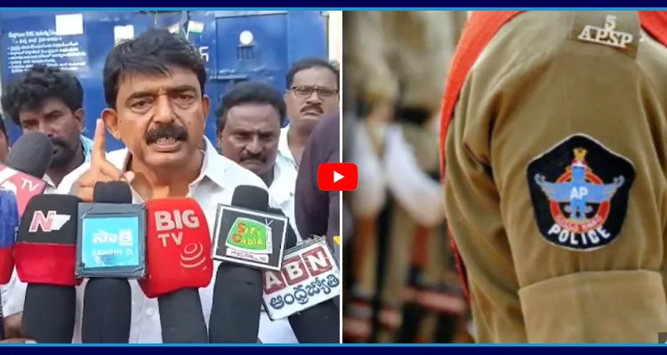 సుప్రియ ఒంటిపై ఎక్కడపడితే అక్కడ చేతులు వేసి.. దళిత మహిళా అని.. CI సుధాకర్ పై పేర్ని నాని ఫైర్