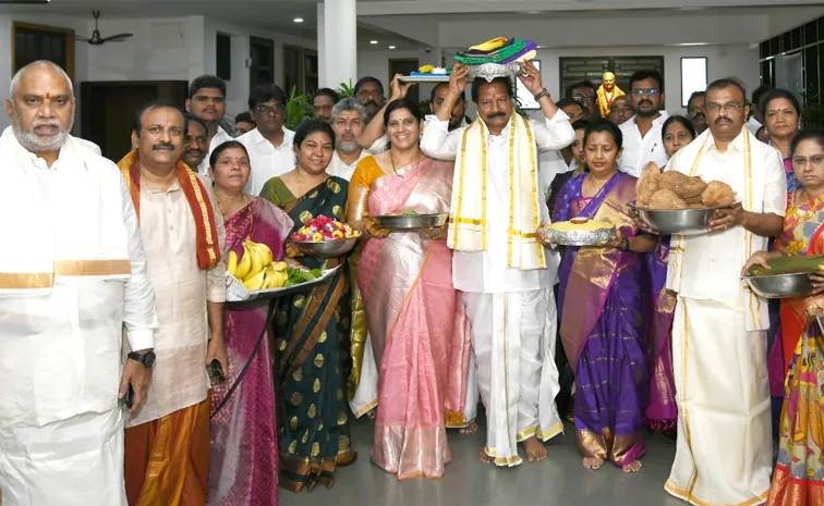 వైఎస్సార్‌సీపీ కేంద్ర కార్యాలయంలో ఘనంగా శ్రీరామ నవమి వేడుకలు