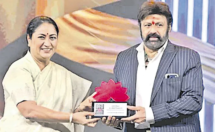 బాలకృష్ణకు జీవిత సాఫల్య పురస్కారం