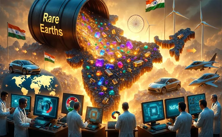 India Accelerates Rare Earth Magnet Exploration Self Reliance by 2030