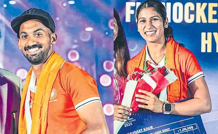 ‘ఉత్తమ ప్లేయర్లు’ హార్దిక్, నవ్‌నీత్‌