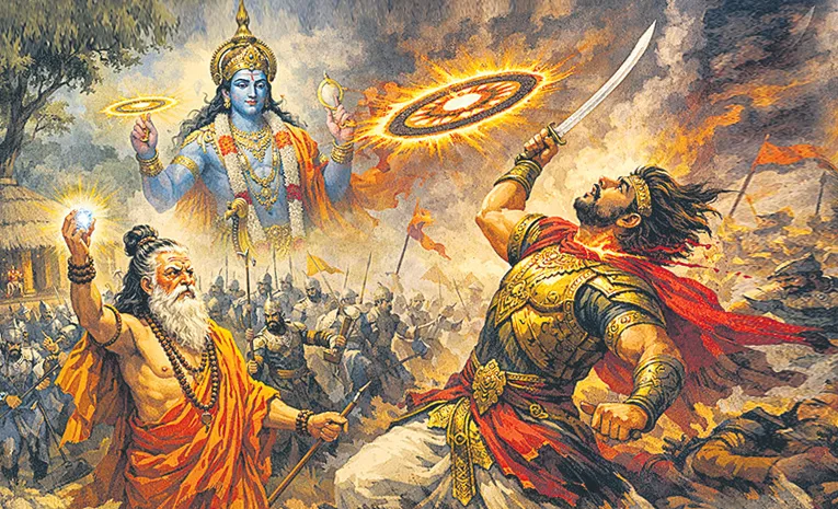 durjaya greed divine gem gouramukha story