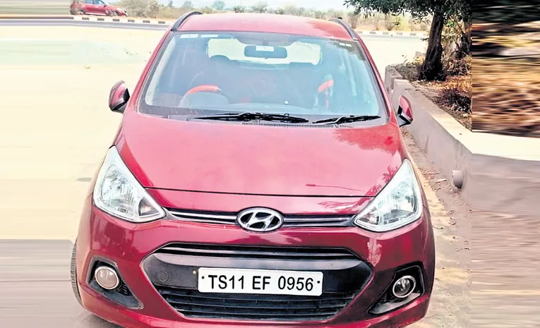 mystery car parked for six days at petrol bunk in kauluru
